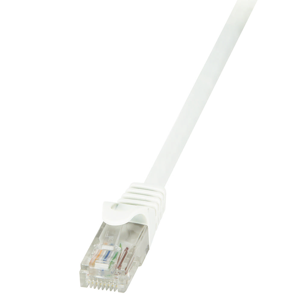 Patch cable Cat.6 U/UTP EconLine, 1m hvid