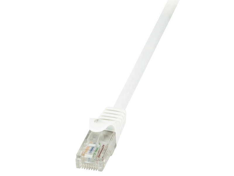 Patch cable Cat.6 U/UTP EconLine, 10 mtr. hvid