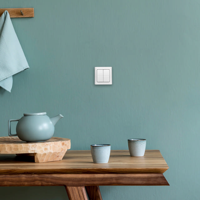 Trådløs lysdæmper t/Philips Hue Uden batteri