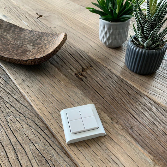 Trådløs lysdæmper t/Philips Hue Uden batteri