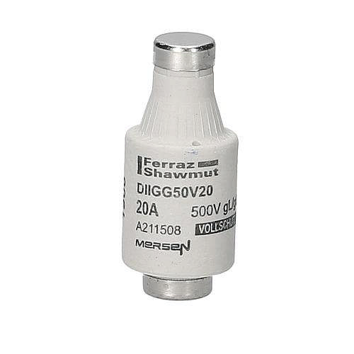 Diazed sikring 20 Amp DZ2 1stk 5 stk.