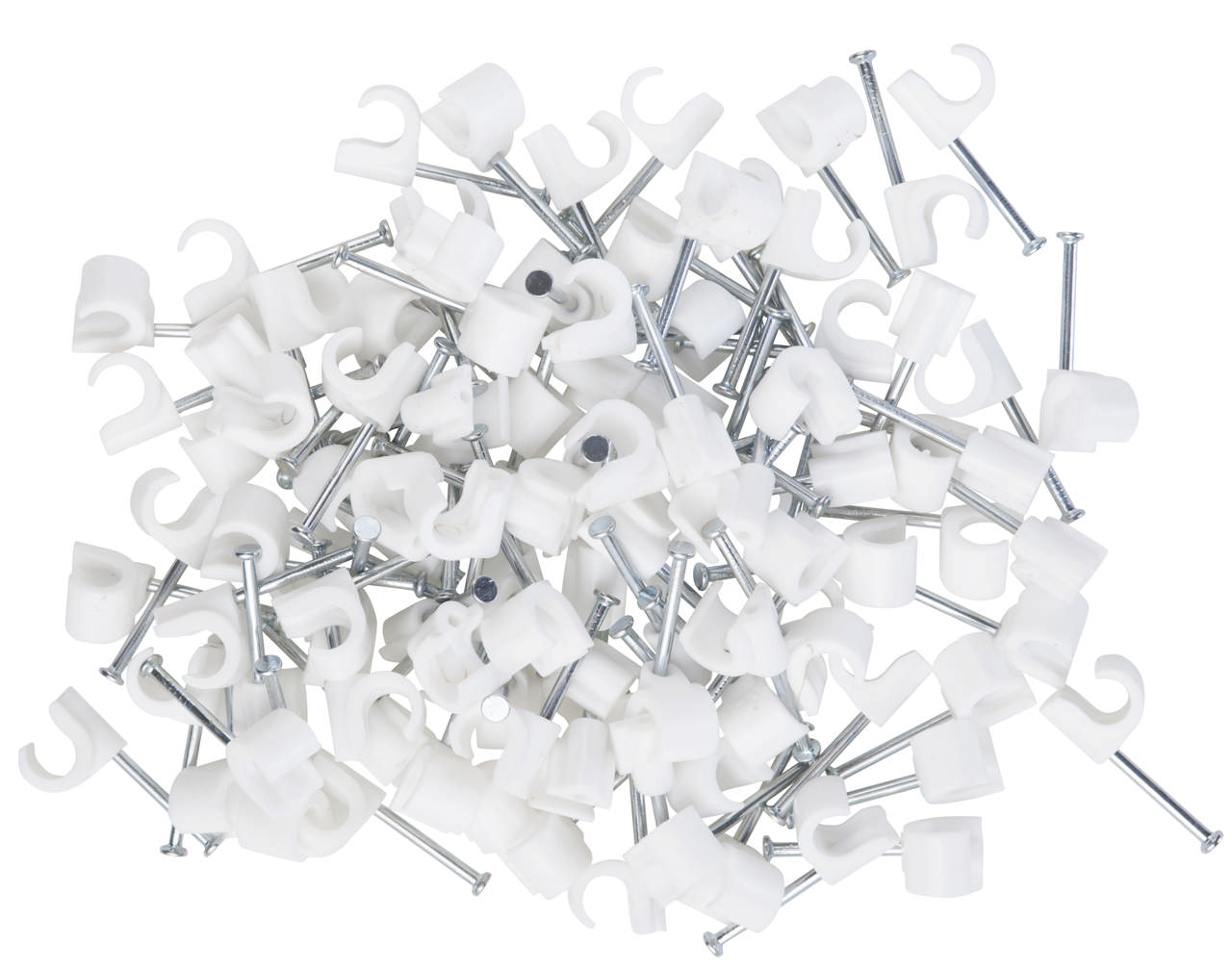Ledn.clips rund 7-10 hv 100 st