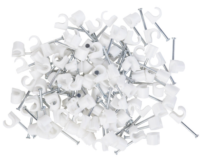 Ledn.clips rund 7-10 hv 100 st