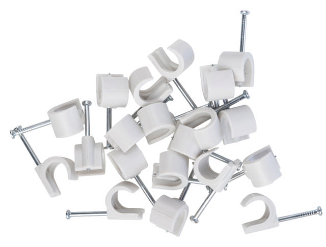 Ledn.clips R 7-10 20 STK. GRÅ