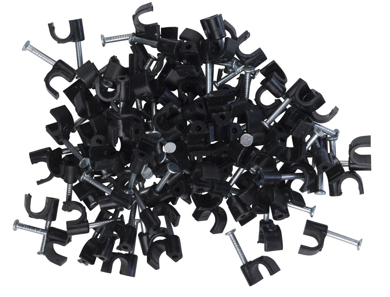 Ledn.clips R 5-7 100stk. sort
