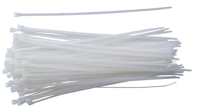 E-Line Kabelstrips 4.8x203mm transperant 100stk.