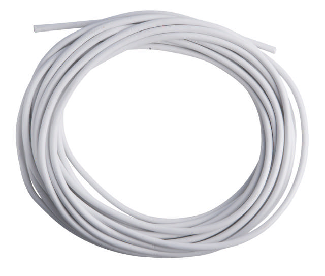 E-Line Ledning Rund 2x0.75mm² hvid 25 mtr.