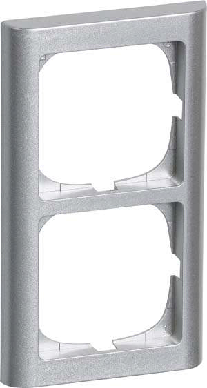 Fuga Softline Ramme 63 2 Modul stålmetal