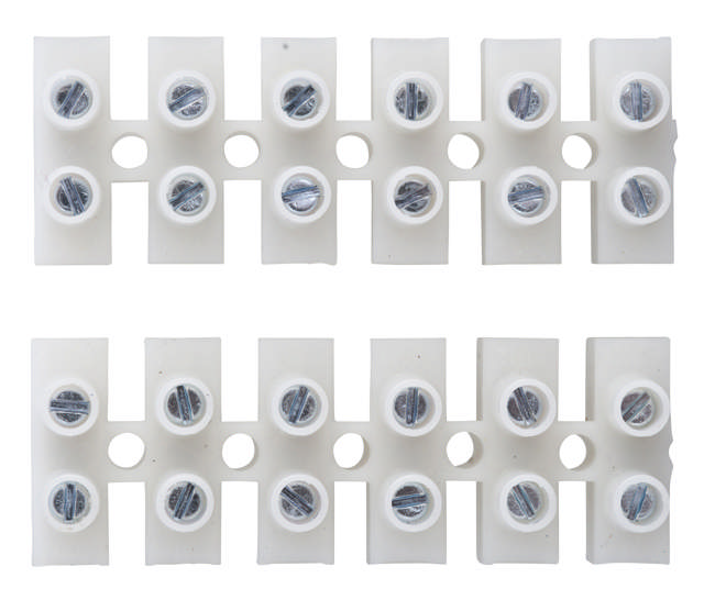 Klemrække 2x6 POL 4mm²