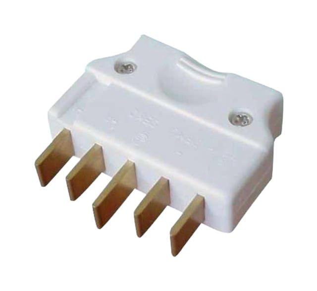 E-line Stikprop 3F+N+J 400V 16A hvid