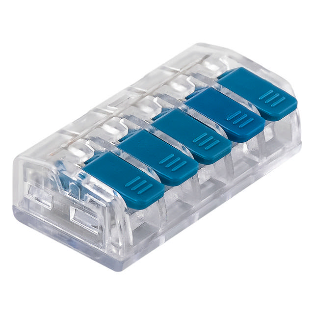 E-Line Fjeder samlemuffe 5-polet 5 stk.