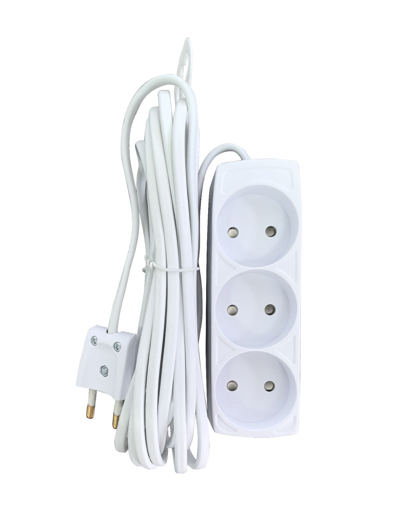 E-line Stikdåse 3-vejs uden jord 2.5 mtr.