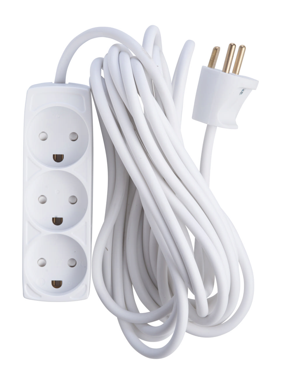 E-line Stikdåse 3-vejs med jord 5 mtr.