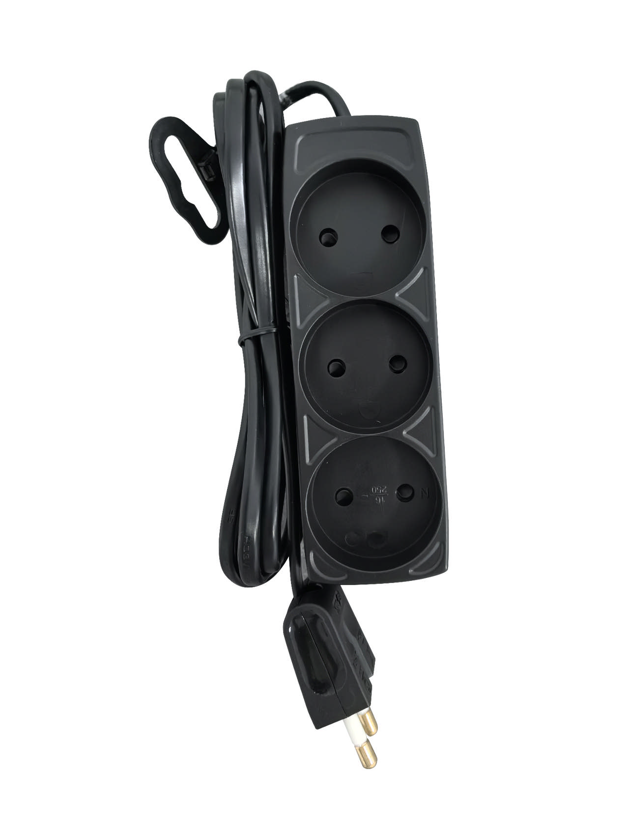 E-line Stikdåse 3-vejs uden jord  1.5 mtr.