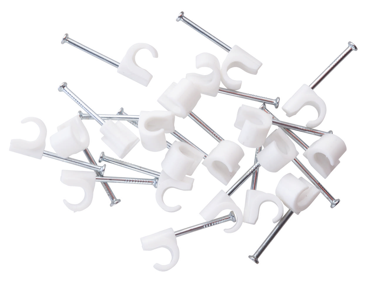 Ledn.clips R 7-10 20 STK. Hvid