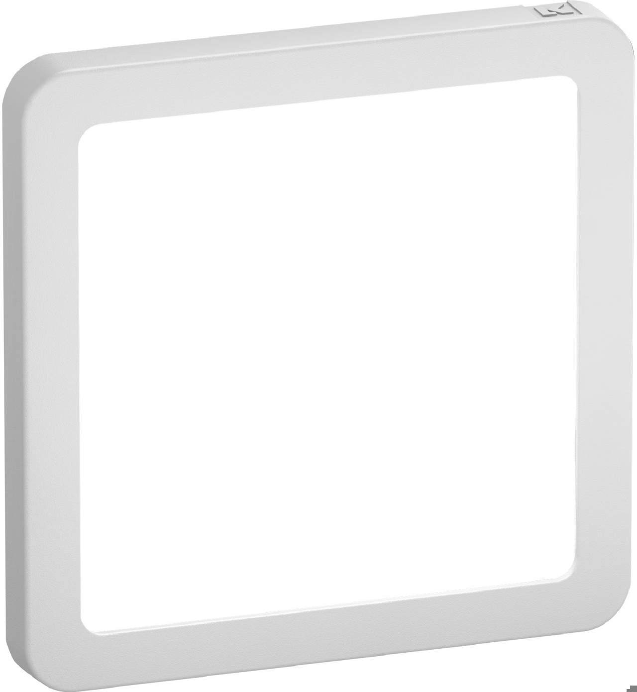 FUGA SLIM RAMME 1M HVID