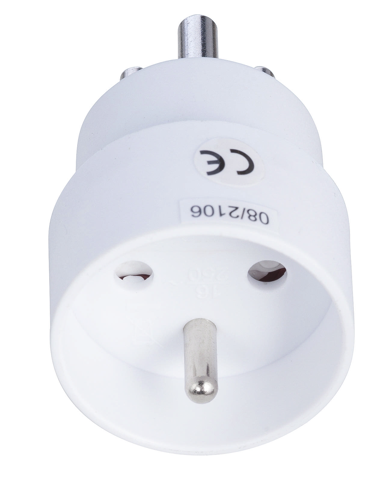 Adapter  DK Med Jord - Pind jord