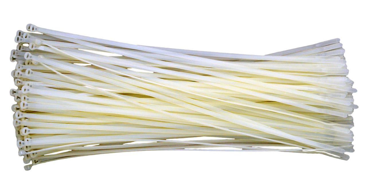 E-Line Kabelstrips PRO 4.8x360mm transperant 100stk.