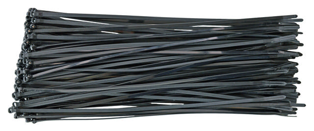 E-Line Kabelstrips PRO 4.8x360mm sort 100stk.