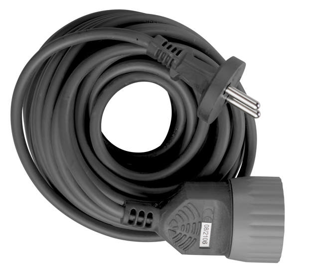 E-Line Kabelsæt SORT u/j 5 mtr. 2x1.5mm²