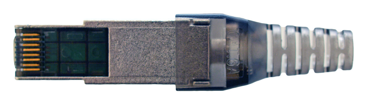 UTP Cat 6A genmonterbar stik