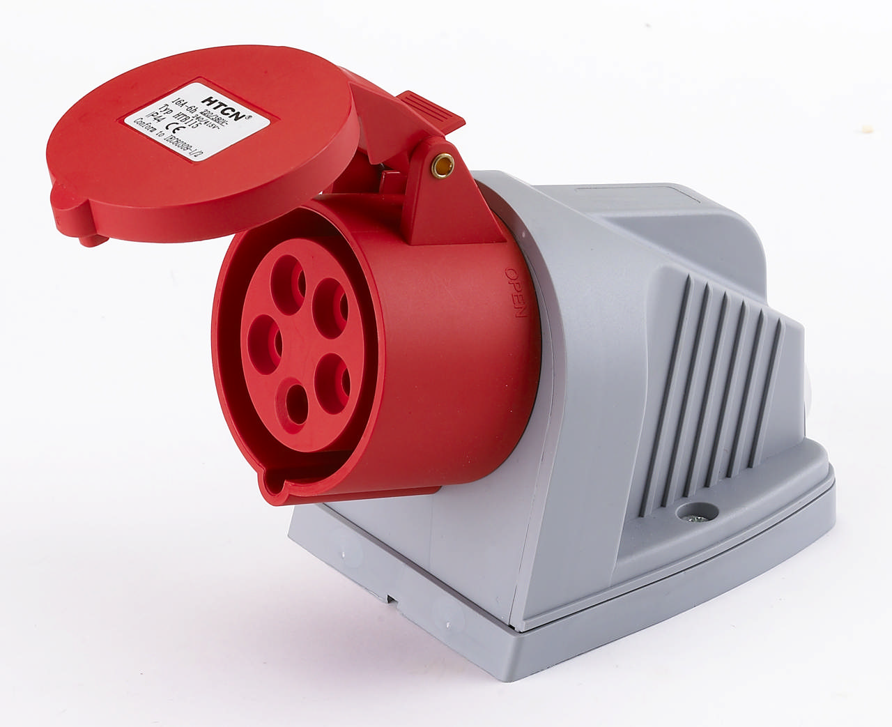 Wexim Vægudtag CEE 5-Polet 400V/16A Med Hus