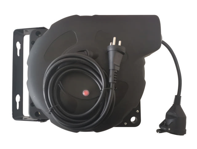 Kabeltromle 3G1.5mm² m/j Autooprul 15-2 mtr. IP20/44