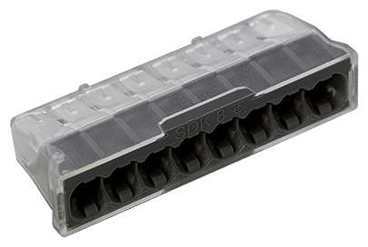 Fjedersamlemuffe 8-Polet smal model