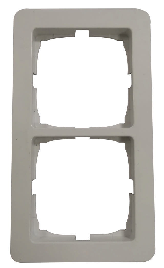 Ramme 64 2 Modul Hvid
