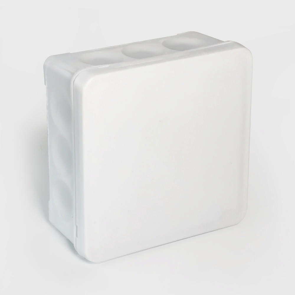 Membrandåse IP55 90x90x40mm hvid