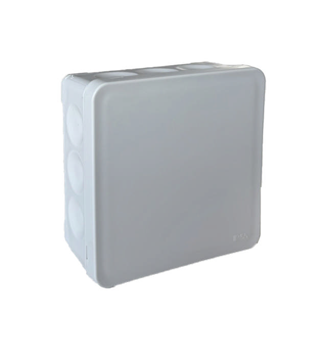 E-Line Membrandåse IP55 90x90x40mm grå IP55