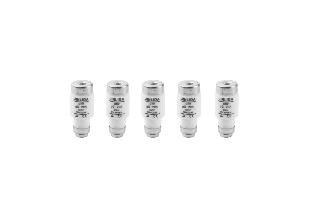E-Line Neozed Sikring 20A D02 5 stk.