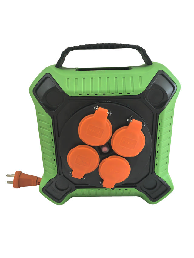 Bandit Kabeltromle 3G1.0mm² m/j lukket 15mtr. IP44 