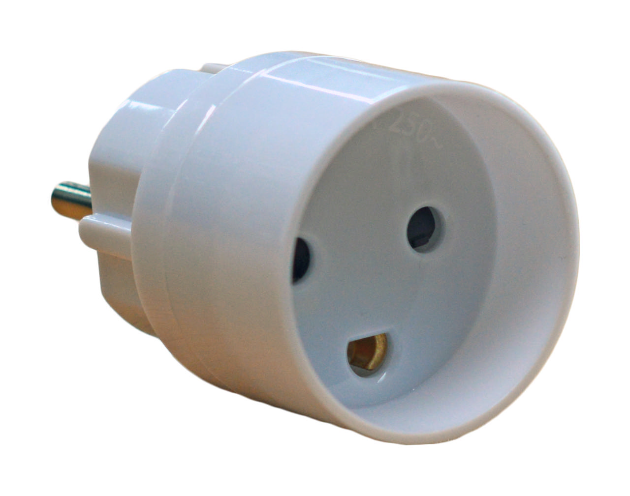 Adapter Schuko - DK Med Jord