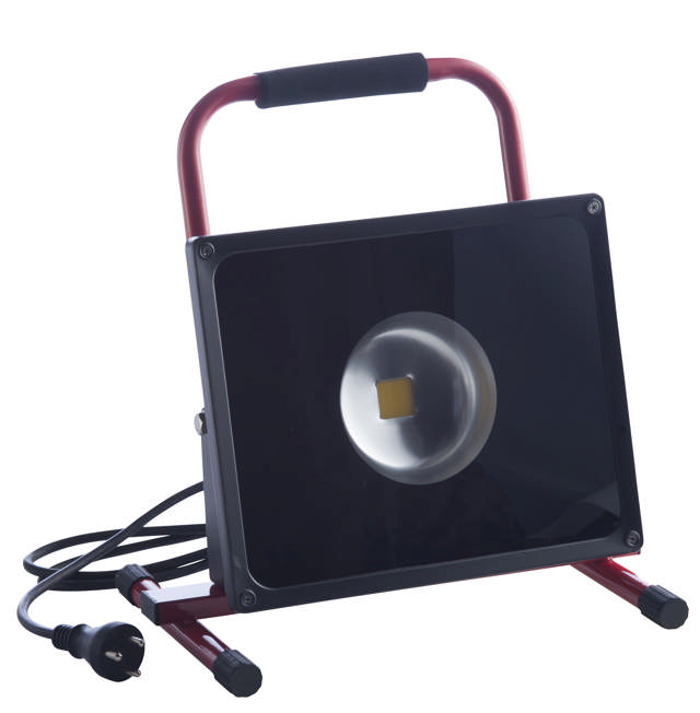 LED50W arbejds lampe stativ 2.5 mtr. ledning