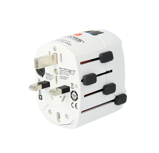 Verdensadapter Pro 6,3A