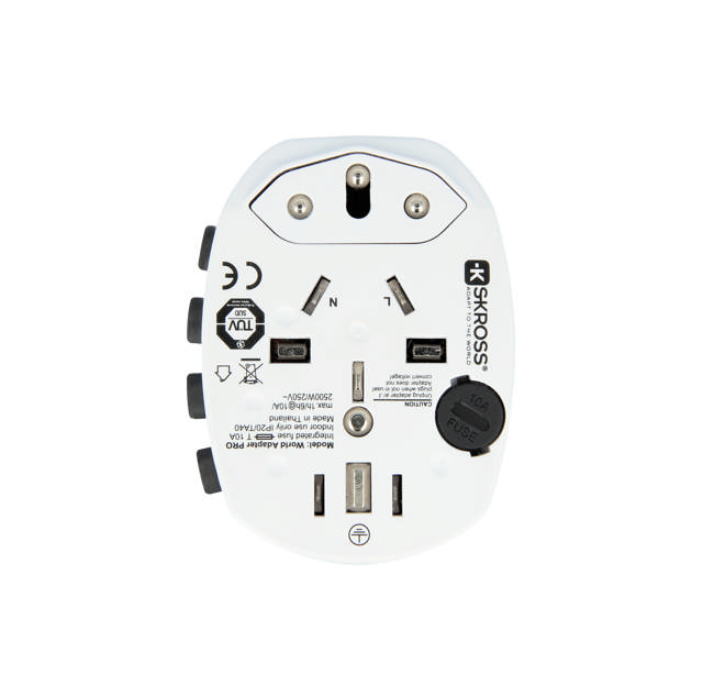 Verdensadapter Pro 6,3A