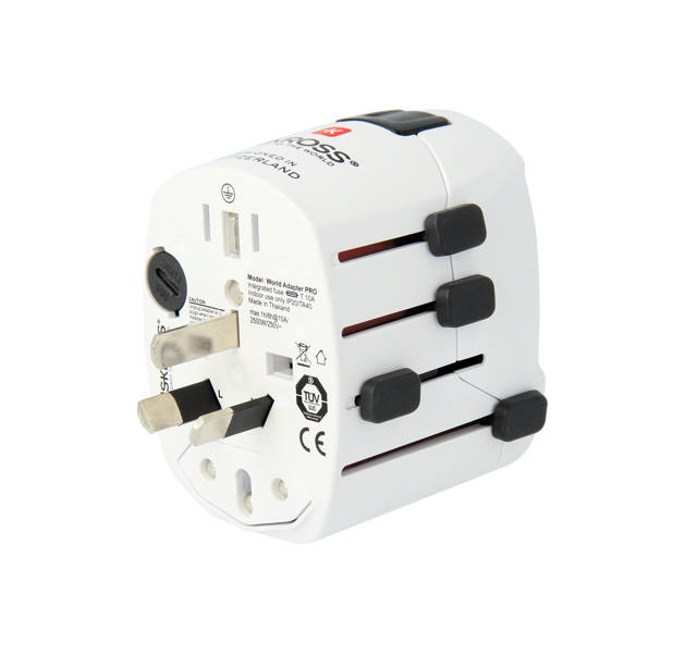 Verdensadapter Pro 6,3A