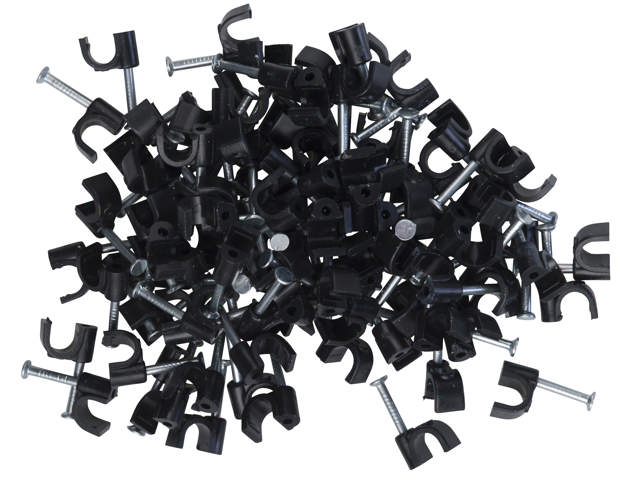 Ledn.clips R 3-5 100stk. sort
