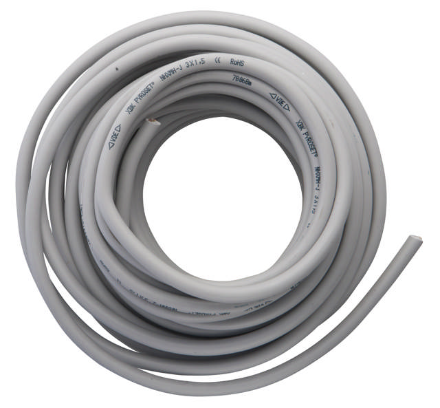 E-Line instal. kabel 3G1,5 10 mtr.